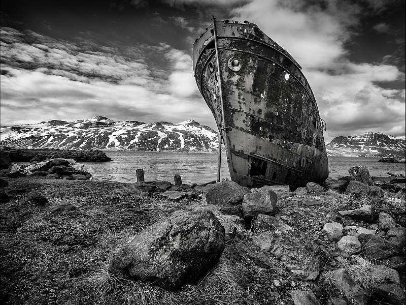 SS Suderland, Djupavik.jpg - SS Suderland, Djupavik